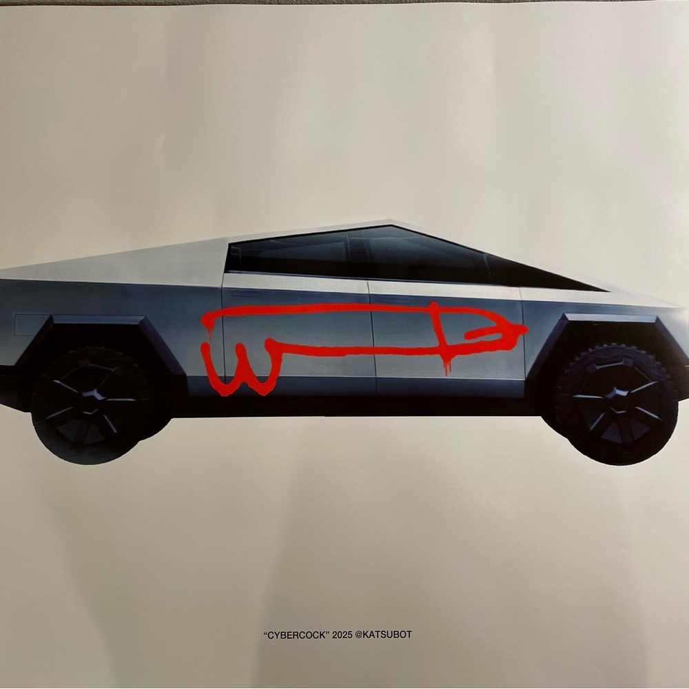 Katsu Btm Art poster Graffiti Irak supreme Futura 2000 Kaws Barry McGee tesla